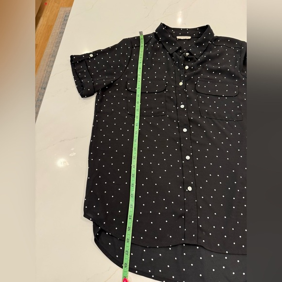 VICI Lovestitch Black Polka Dot Button Down Shirt - Picture 4 of 8
